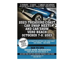 Rev Up Your Engines! The Treasure Coast Car Swap Meet & Car Show is Coming to Vero Beach