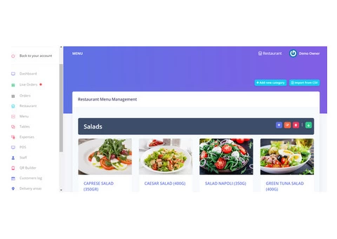 Free Restaurant Website set up to accept online orders - 2/4