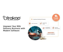 Trakop: Your Solution for Effortless Milk Delivery Management