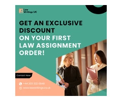 Get top notch Law Assignment Writing Service In UK