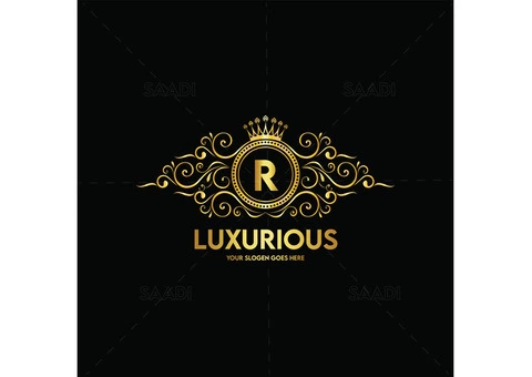 luxury logo saadidesign.com