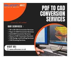 Best PDF to CAD Conversion  Services in Swindon, United Kingdom at a very low cost