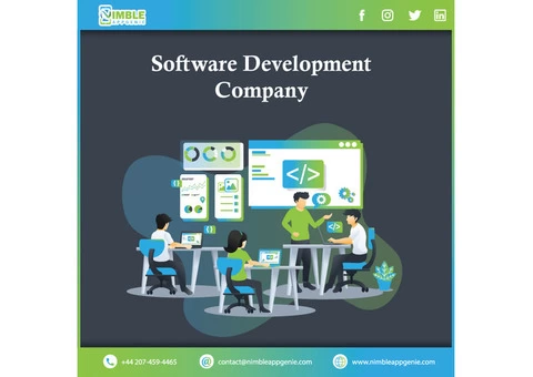 Custom Software Development services- Nimble AppGenie