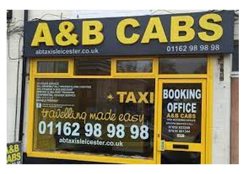 Airport Taxi Leicester: Reliable Transportation by A&B CABS Leicester Taxi