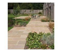 Smooth Sandstone Paving for Patios, Walkways, and Driveways