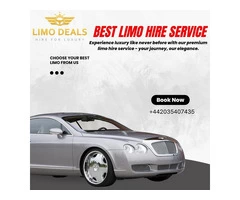 Experience the luxury with our premium limo hire service in Cardiff