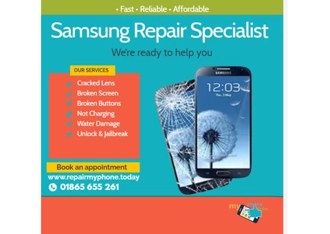 Oxford Samsung  Repair Services in Oxford - Trust RMPT for Solutions.