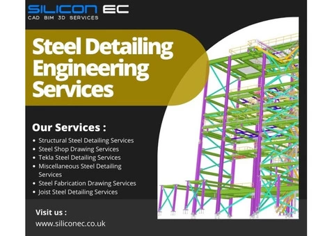 Top Steel Detailing Engineering Services in London, UK at a very low price