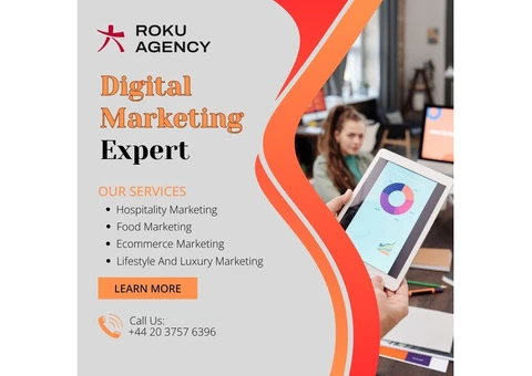 Best Digital Marketing Agency in London | Roku Agency