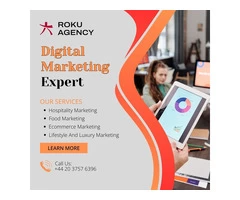 Best Digital Marketing Agency in London | Roku Agency
