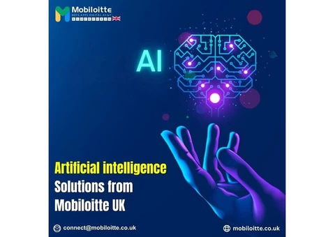 Artificial intelligence Solutions From MobiloitteUK