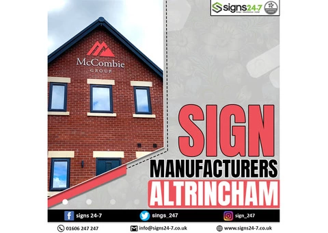 Sign Manufacturers Altrincham