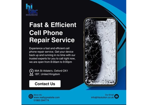 Fast & Efficient Cell Phone Repair Service in oxford