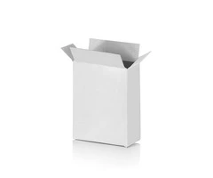 Blank cereal box