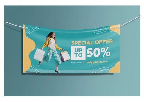 PVC Banner Printing: Get Your Message Across with High-Quality, Durable Banners