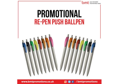 Promotional Re-Pen Push Ballpen