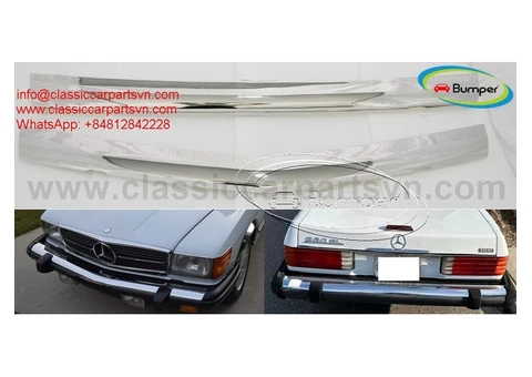 Mercedes R107 C107 SL SLC US style Bumpers (1971-1989) - 1/4