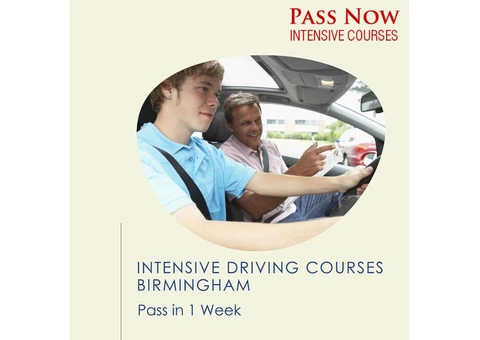Intensive Driving Courses Birmingham - Pass in 1 Week