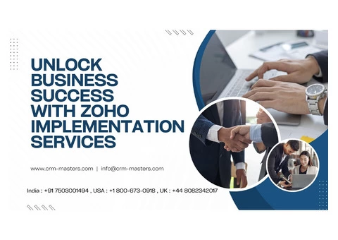 Unlock Business Success with Zoho Implementation Services