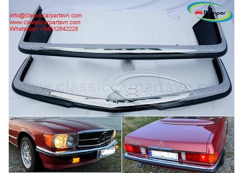 Mercedes Benz R107 C107 W107 EU style bumpers (1971-1989) - 1/6