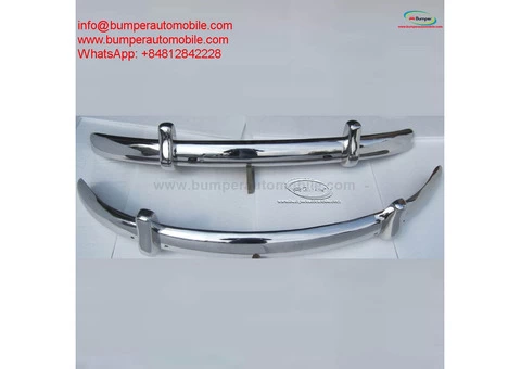 Volkswagen Beetle Euro style bumper (1955-1972) by stainless steel - 3/4