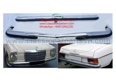 Mercedes W114 W115 Sedan Series 2 bumpers (1968-1976) - 1/4