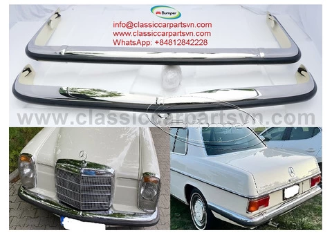 Mercedes W114 W115 250c 280c coupe bumper (1968-1976) - 1/4