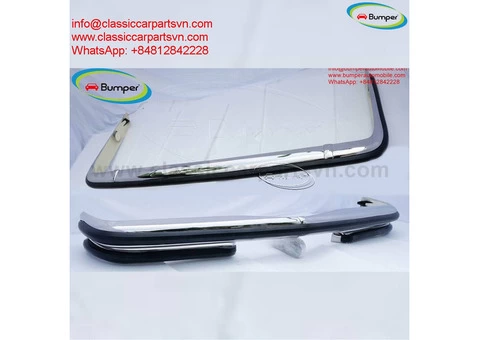 Mercedes W114 W115 250c 280c coupe (1968-1976) bumpers with front lower - 3/4