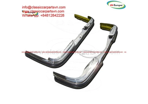 Mercedes W108 and W109 bumpers (1965-1973) by stainless steel - 2/5