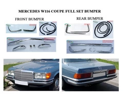 Mercedes W116 coupe bumper EU style (1972-1980)