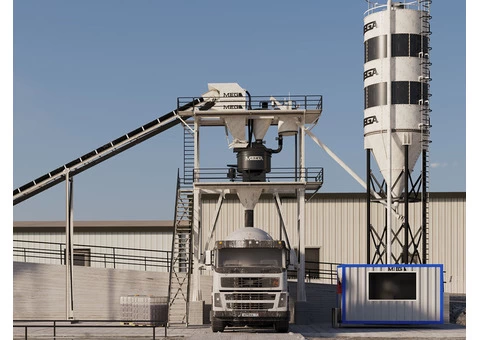 CONCRETE BATCHING PLANT 30 m3 – PAN MIXER- FREE SHIPPING - 2/6