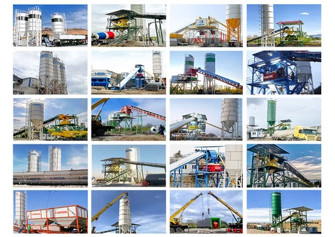 CONCRETE BATCHING PLANT 30 m3 – PAN MIXER- FREE SHIPPING - 5/6