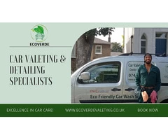 Mobile car valeting in London