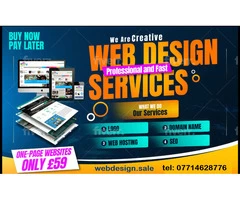 Websites From Just £59 by WebDesign.Sale