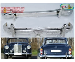 Mercedes Ponton 6 cylinder W180 220S Coupe Cabriolet bumpers (1954-1960)