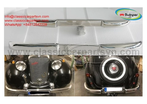 Mercedes W136 170Vb bumper (1952–1953) by stainless steel - 1/5