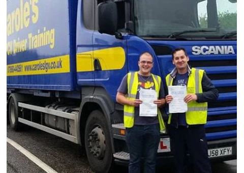 Top Quality HGV Driver Instruction in Peterborough