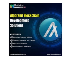 Algorand Blockchain Development Solutions- Mobiloitte Uk