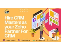Hire CRM Masters as your Zoho Partner For CRM