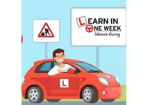 One-Week Driving Courses Can Help You Get Your License Faster - 1/3