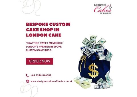 Discover London's Finest Bespoke Custom Cakes Online