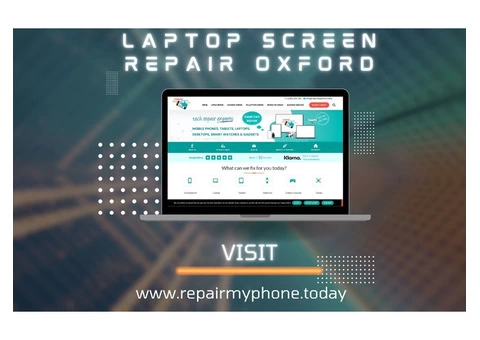 Laptop Screen Repair in Oxford: Crisp Display Solutions Near You