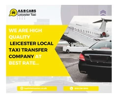 Cruising Comfortably: Airport Taxi Leicester with A&B CABS