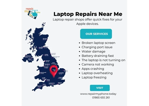 Oxford's Best Laptop Screen Repair Shop for Samsung, Dell, and More: Repair My Phone Today