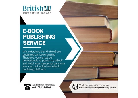 E-Book Publishing Service in UK