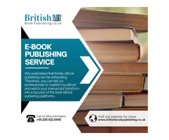 E-Book Publishing Service in UK