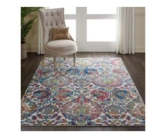 Want to give your living room a charismatic appeal? Buy Floral Area Rugs!