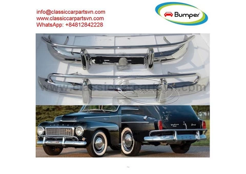Volvo PV 544 US type bumper 1958-1965  by stainless steel - 1/5