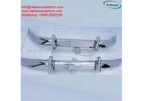 Volvo PV 544 Euro bumper (1958-1965) stainless steel - 2/4
