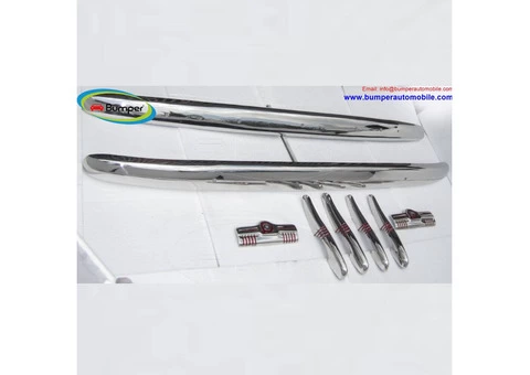 Volvo 830 - 834 bumper (1950–1958) by stainless steel - 3/4